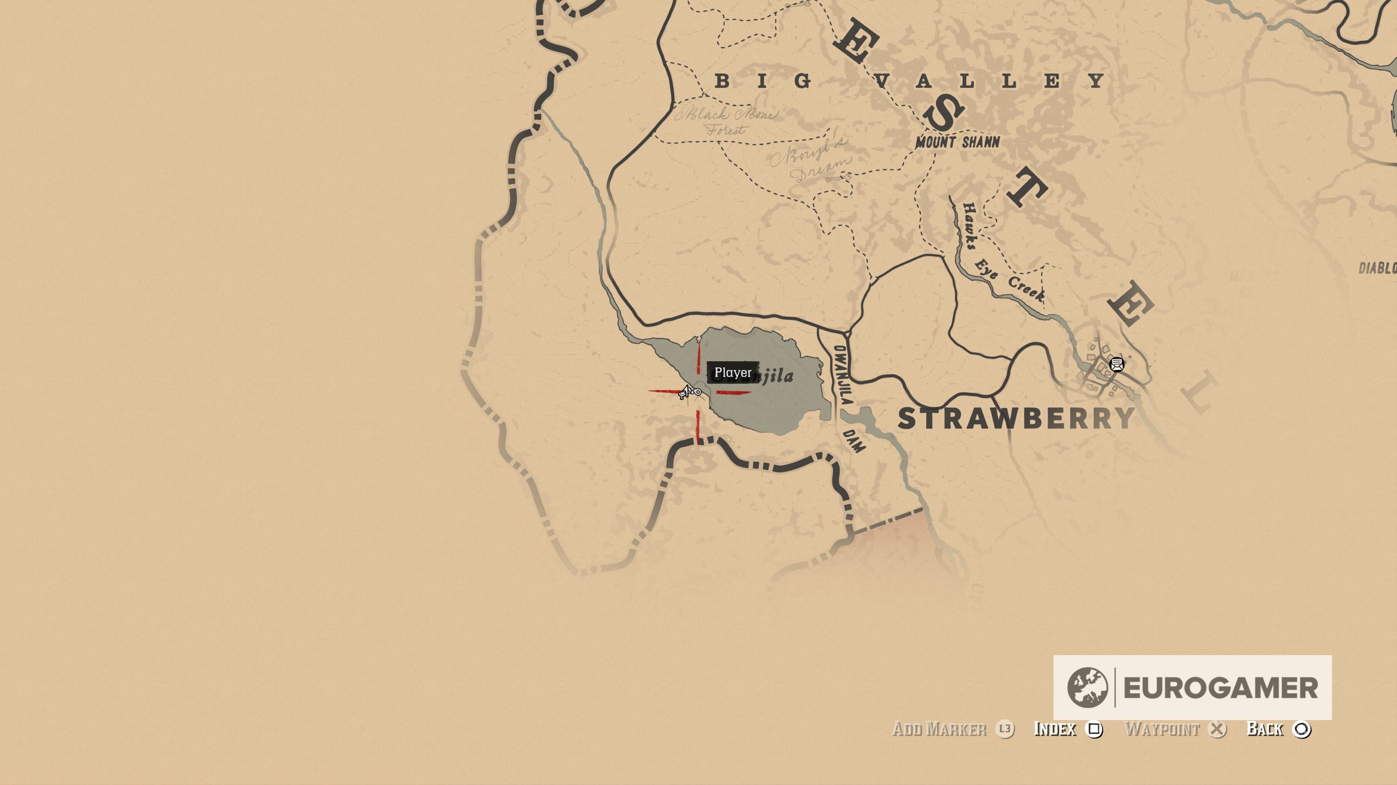 Red Dead Redemption 2 Rock Carving locations